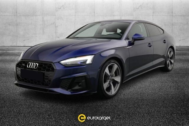 Usata Audi A5 S-Line 204 CV (150 kW) 2022 Blu/azzurro Coupé