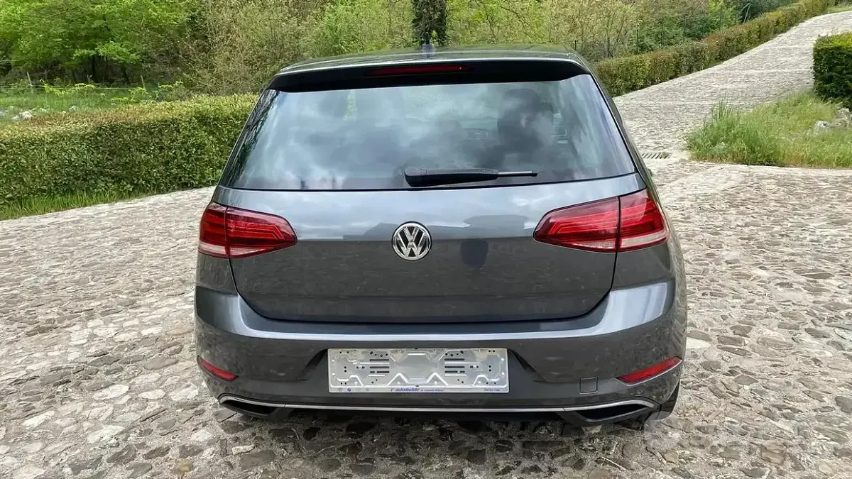 Usata VW Golf VII 115 CV (84 kW) 2018 Grigio Berlina
