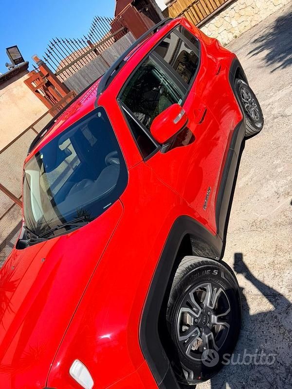 Usata Jeep Renegade 120 CV (88 kW) 2018 Rosso SUV