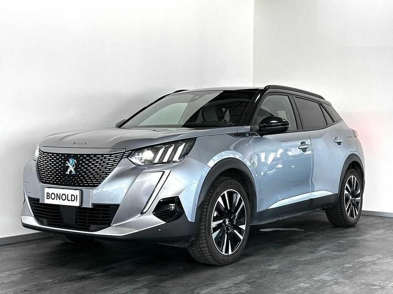 Grigio artense Usata 2021 Peugeot e-2008 GT SUV | 18.900 € (Buon prezzo) - Immagine 1/3