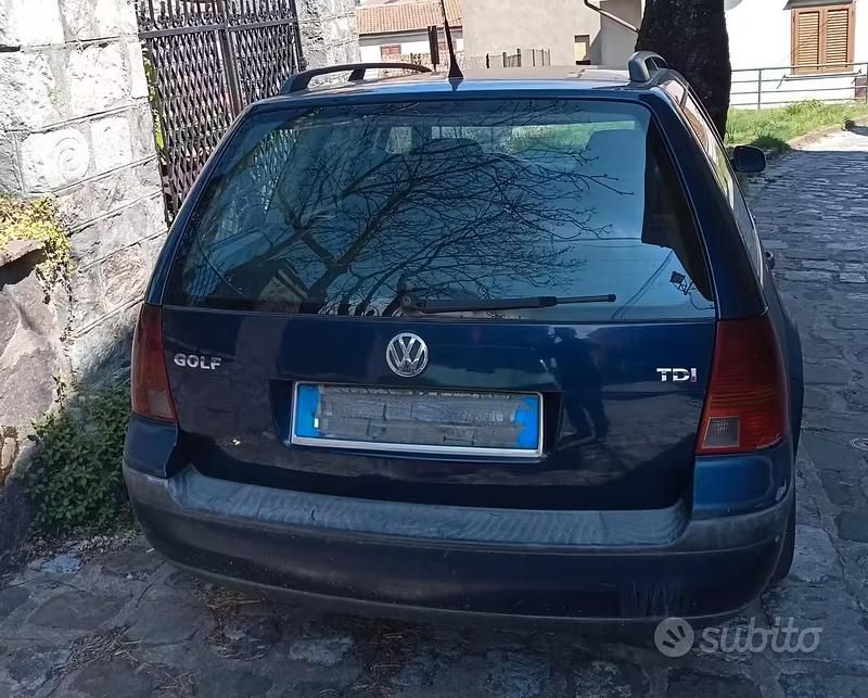 Begagnad VW Golf IV 90 HK (66 kW) 2003 Blå Kombi