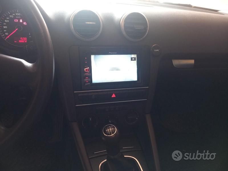 Usata Audi A3 90 CV (66 kW) 2012 Bianco Utilitaria