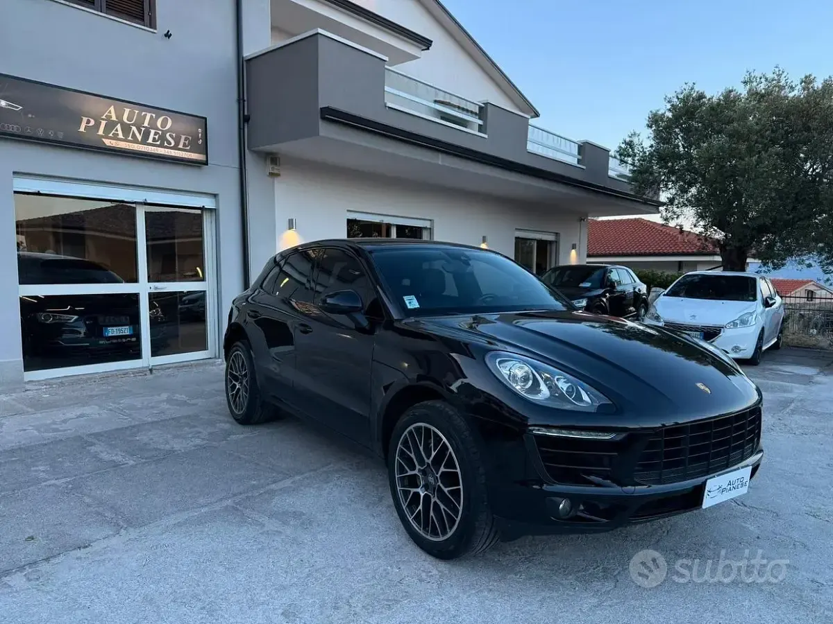 Usata Porsche Macan S 250 CV (183 kW) 2014 Nero SUV