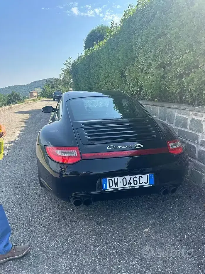 Usata Porsche 997 385 CV (283 kW) 2009 Nero Coupé