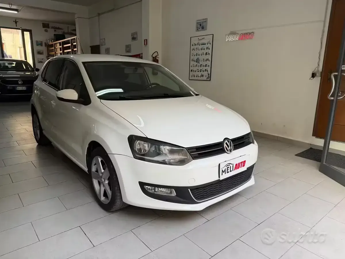 Usata VW Polo Highline 90 CV (66 kW) 2012 Bianco Utilitaria