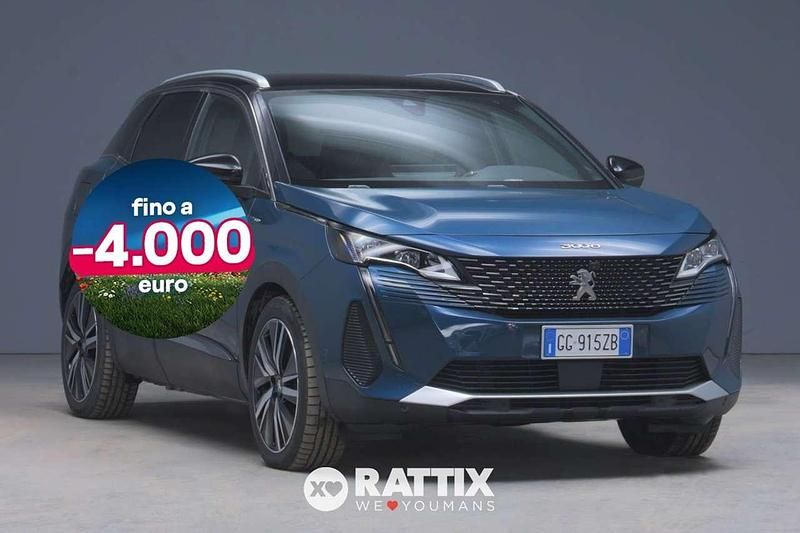 Usata Peugeot 3008 GT 181 CV (133 kW) 2021 Blu celebes SUV