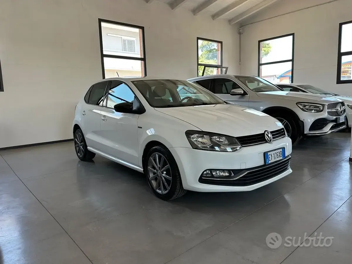 Usata VW Polo 90 CV (66 kW) 2015 Bianco Berlina