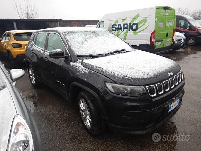 Usata Jeep Compass 131 CV (96 kW) 2021 Nero SUV
