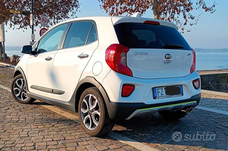 Usata Kia Picanto X-Line 67 CV (49 kW) 2020 Bianco Utilitaria
