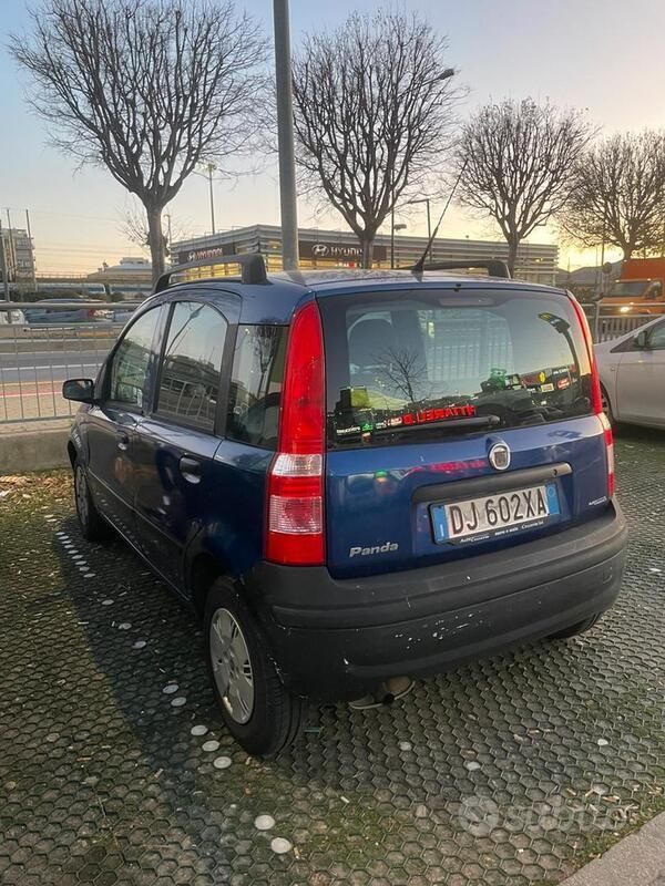 Usata Fiat Panda 60 CV (44 kW) 2007 Blu Utilitaria