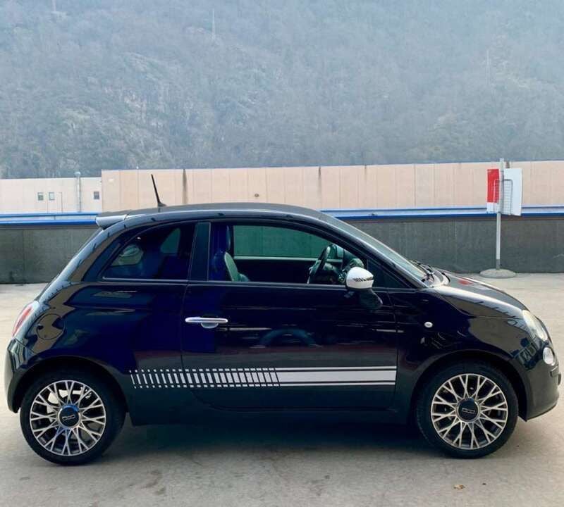 Usata Fiat 500 Sport 69 CV (50 kW) 2012 Nero metallizzato Utilitaria