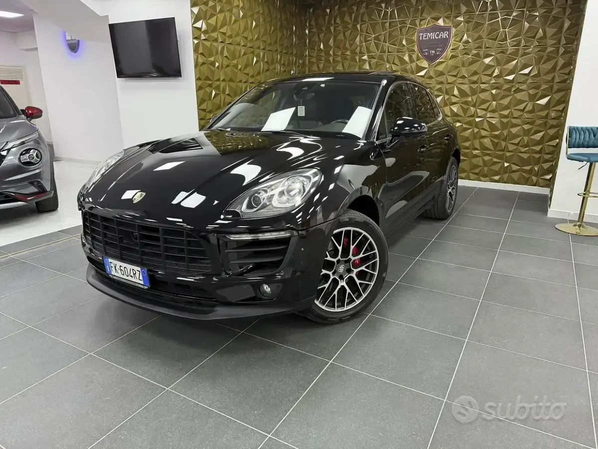 Usata Porsche Macan 250 CV (183 kW) 2017 Nero SUV