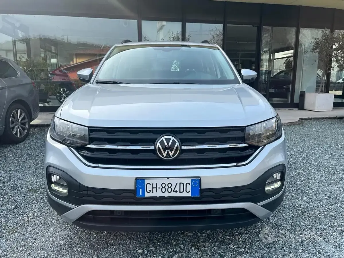 Usata VW T-Cross Style 110 CV (80 kW) 2021 Grigio SUV