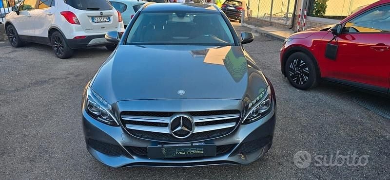 Usata Mercedes C220 170 CV (125 kW) 2016 Grigio Station wagon