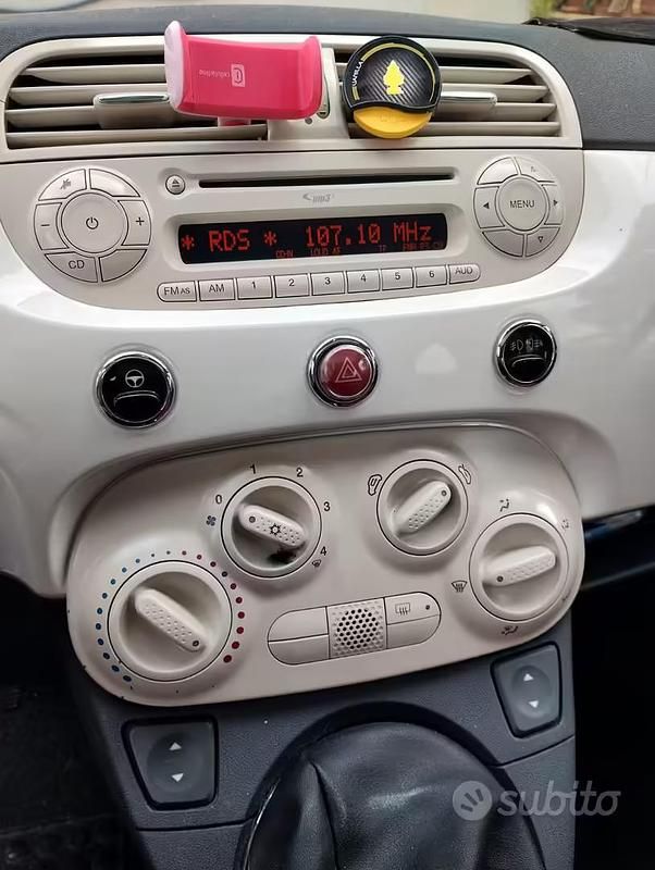 Usata Fiat 500 2015 Bianco Utilitaria