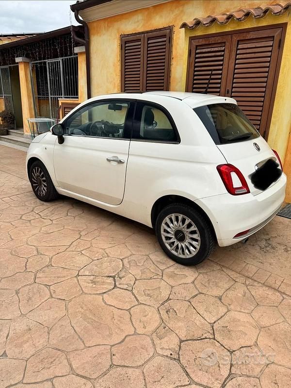 Usata Fiat 500 95 CV (69 kW) 2017 Bianco Utilitaria