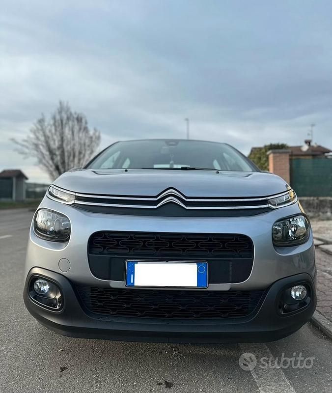 Usata Citroën C3 PureTech 82 CV (60 kW) 2019 Grigio Berlina