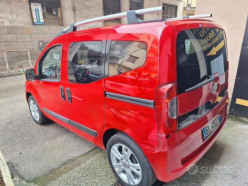Usata Fiat Qubo Dynamic 77 CV (56 kW) 2012 Rosso Monovolume