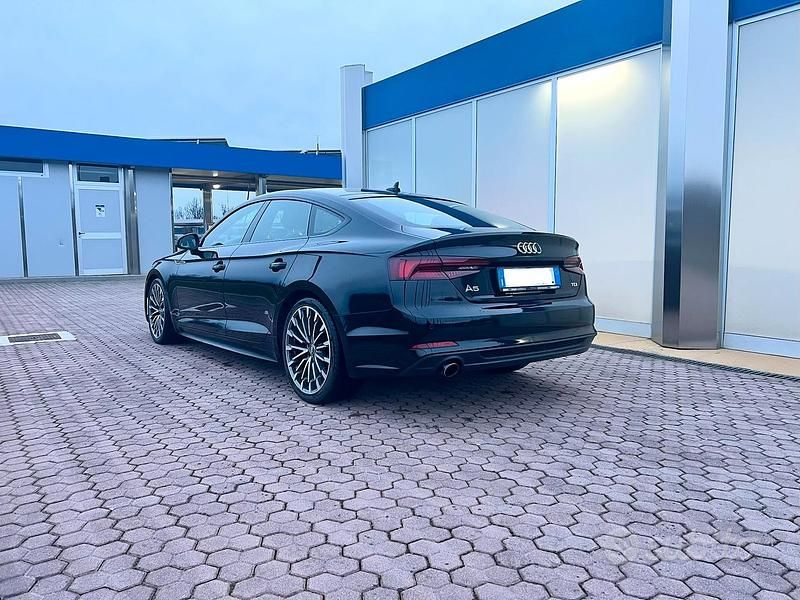Usata Audi A5 S-Line 150 CV (110 kW) 2018 Nero Coupé