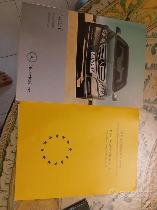 Usata Mercedes E220 170 CV (125 kW) 2011 Bianco Cabrio