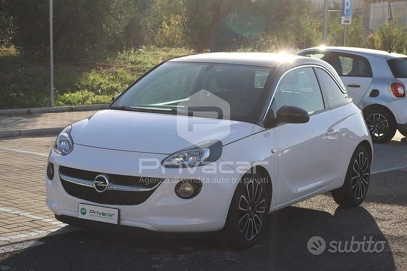 Usata Opel Adam Glam 87 CV (63 kW) 2019 Bianco Utilitaria