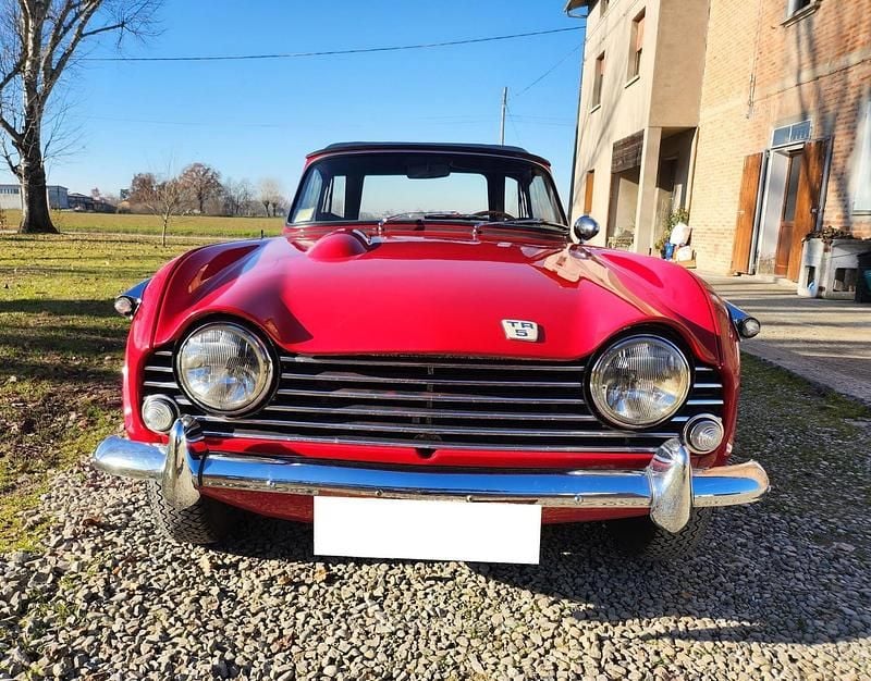 Usata Triumph TR5 152 CV (111 kW) 1968 Rosso Cabrio