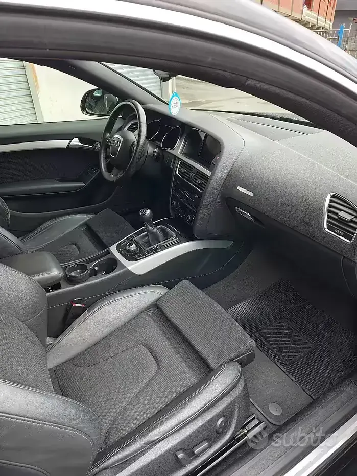 Usata Audi A5 S-Line 170 CV (125 kW) 2009 Nero Coupé