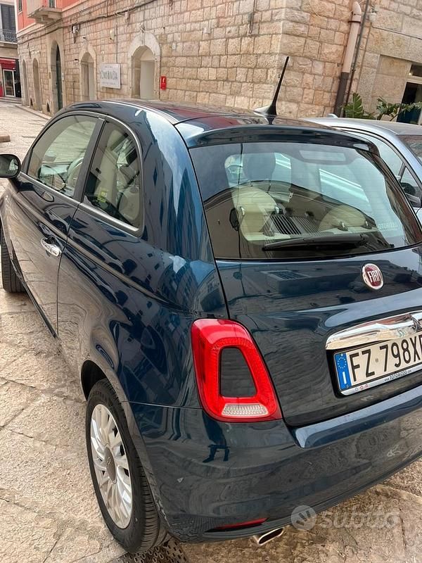 Usata Fiat 500 Lounge 2020 Blu Utilitaria