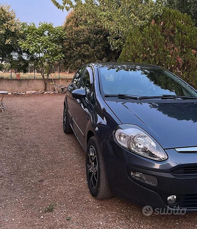 Usata Fiat Punto Evo 69 CV (50 kW) 2011 Grigio Utilitaria