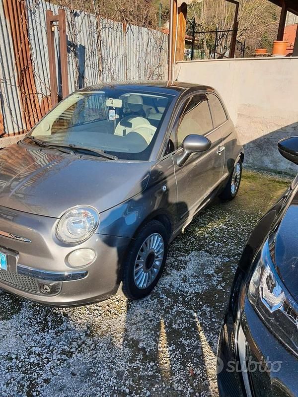 Usata Fiat 500 69 CV (50 kW) 2011 Grigio Utilitaria