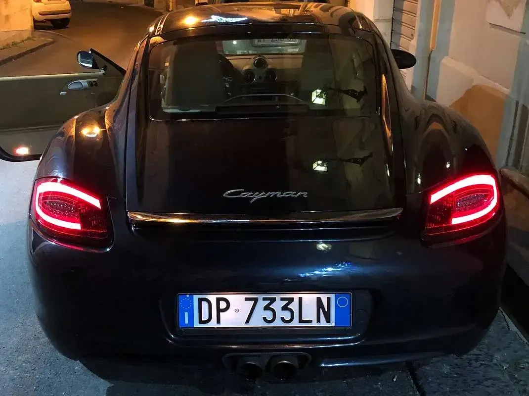 Usata Porsche Cayman 245 CV (180 kW) 2007 Blu/azzurro Coupé