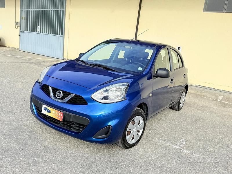 Usata Nissan Micra Acenta 80 CV (58 kW) 2015 Blu Utilitaria