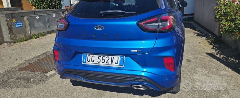 Usata Ford Puma 125 CV (91 kW) 2022 Blu Station wagon