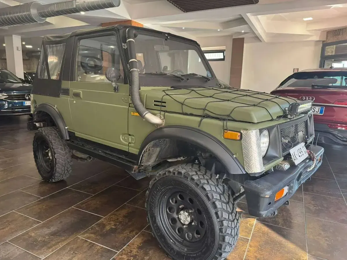 Usata Suzuki Samurai 64 CV (47 kW) 1998 Verde SUV