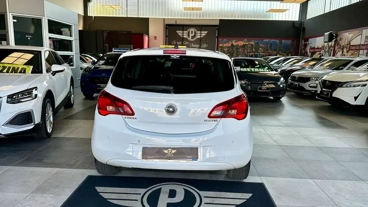 Usata Opel Corsa 90 CV (66 kW) 2019 Summit white pastello brillant Utilitaria