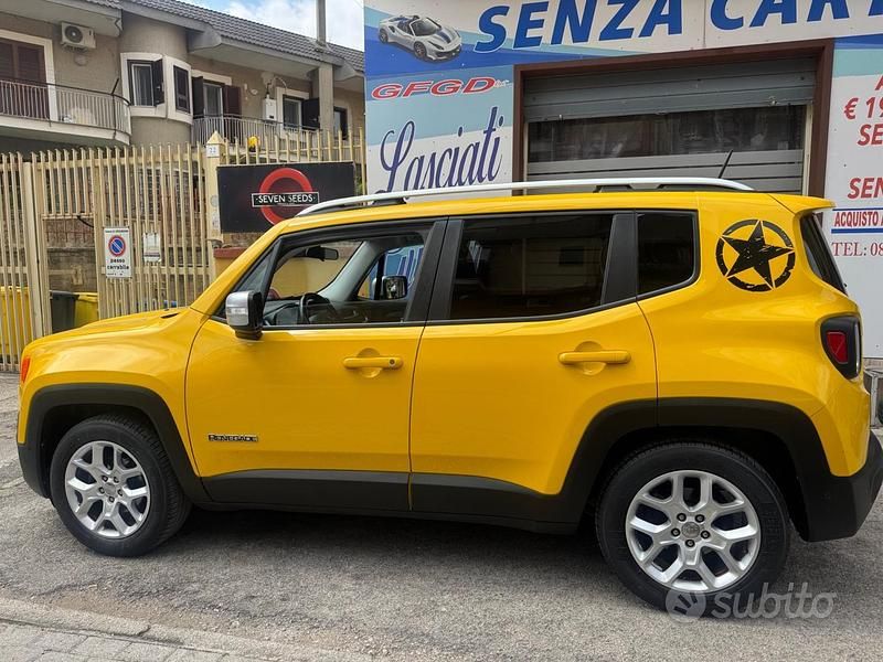 Usata Jeep Renegade Limited 120 CV (88 kW) 2017 Giallo SUV