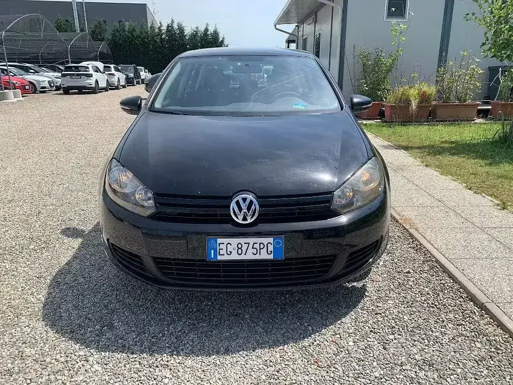 Usata VW Golf VI United 80 CV (58 kW) 2011 Nero Utilitaria