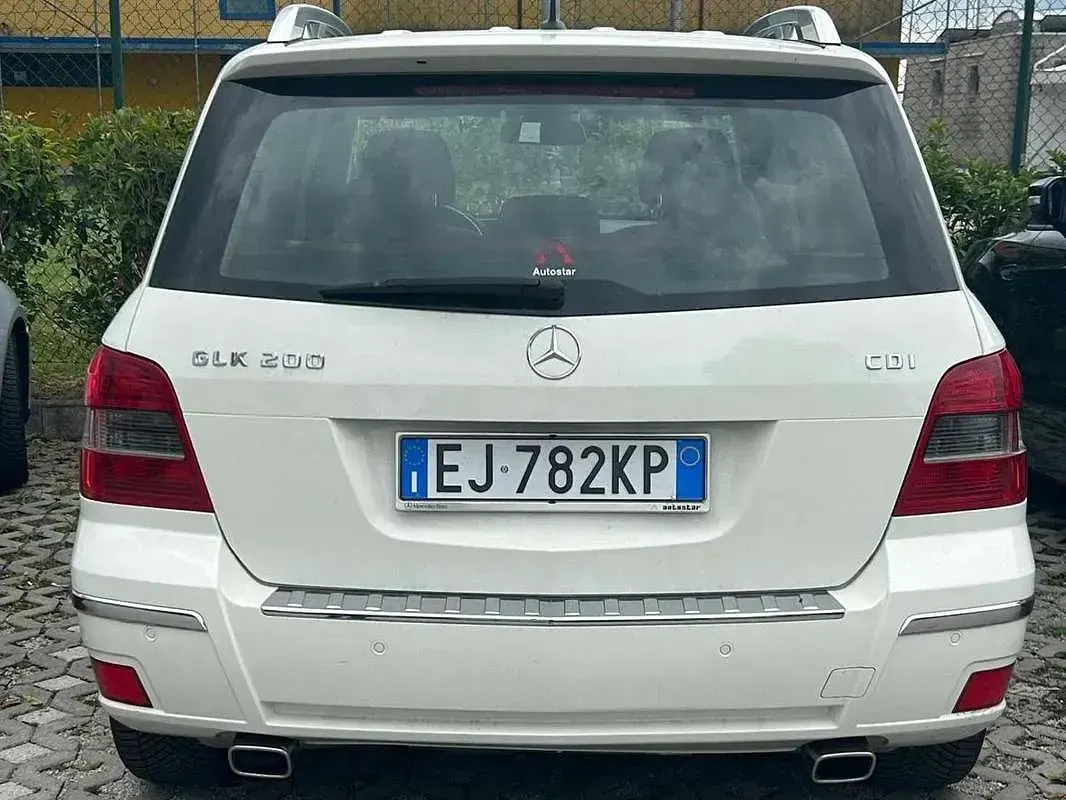 Usata Mercedes GLK200 143 CV (105 kW) 2011 Bianco SUV