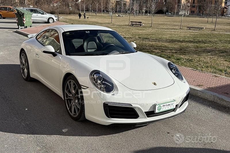 Usata Porsche 911 Carrera 4 370 CV (272 kW) 2017 Bianco Coupé