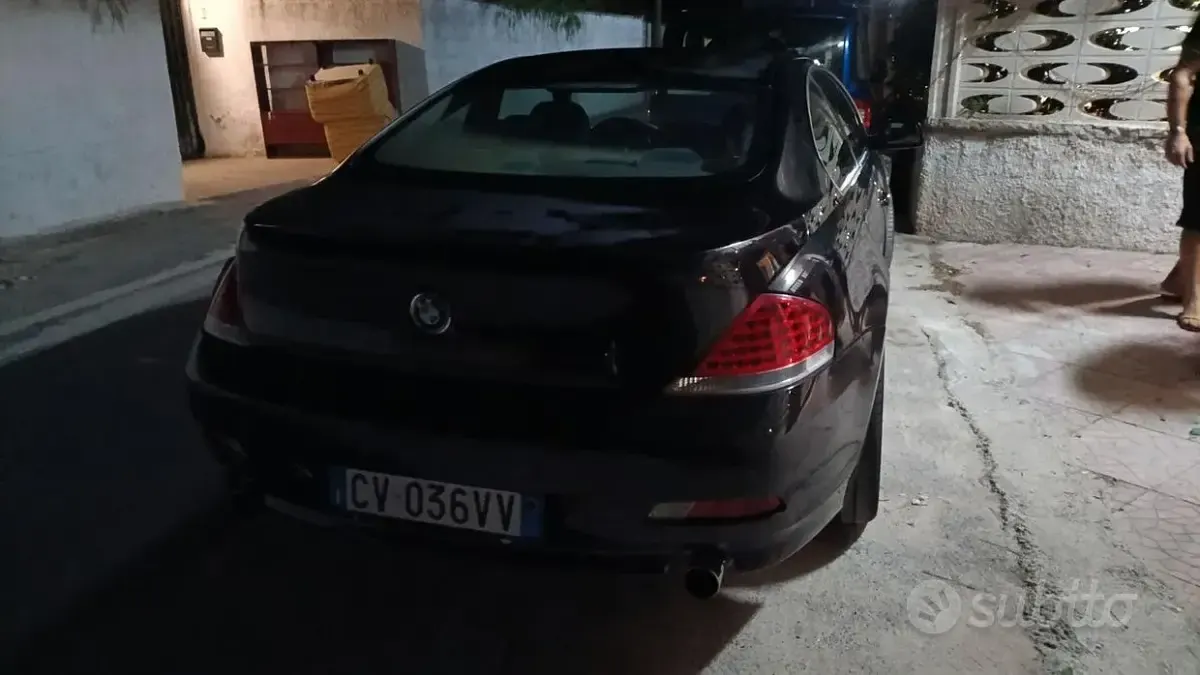 Usata BMW 630 Efficient Dynamics 258 CV (189 kW) 2005 Nero Coupé