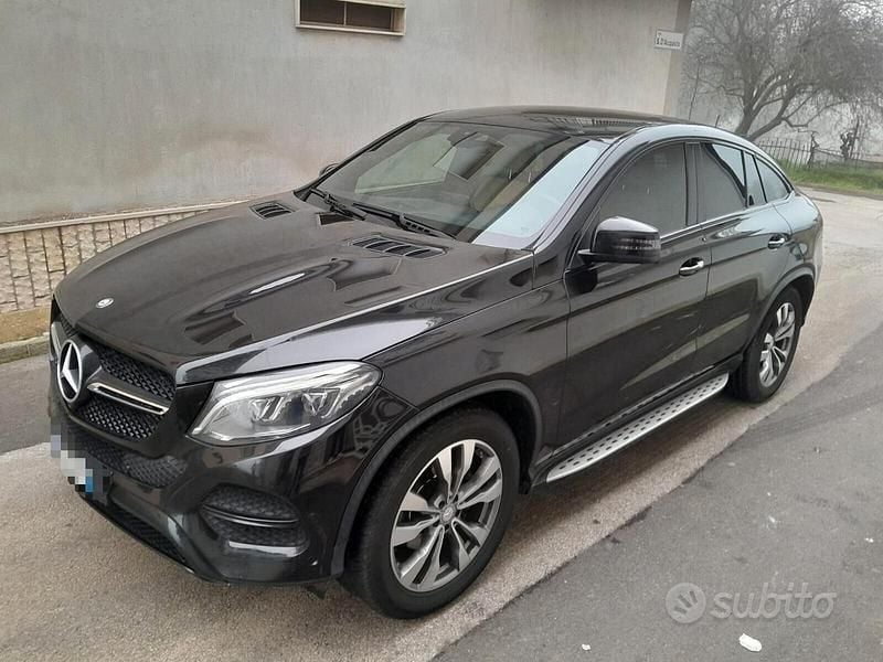 Usata Mercedes GLE350 258 CV (189 kW) 2015 Nero Coupé