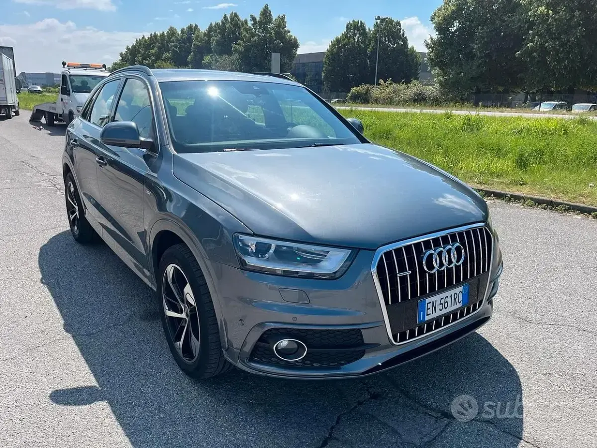 Usata Audi Q3 Advanced 177 CV (130 kW) 2012 Grigio SUV