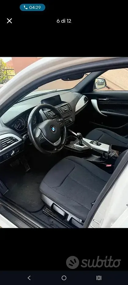 Usata BMW 118 Efficient Dynamics 143 CV (105 kW) 2011 Bianco Utilitaria