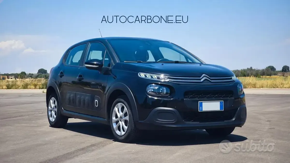 Usata Citroën C3 102 CV (75 kW) 2020 Nero Utilitaria