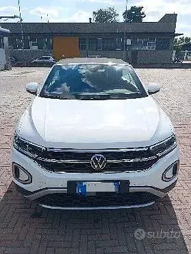Usata VW T-Roc Cabriolet 150 CV (110 kW) 2023 Bianco Cabrio