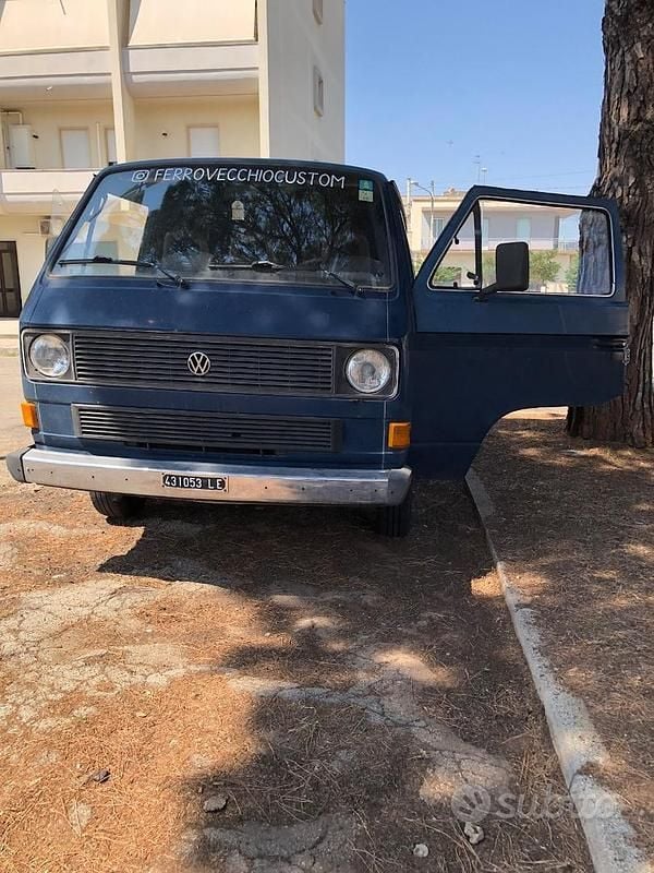 Usata VW Caravelle 1985 Blu Monovolume