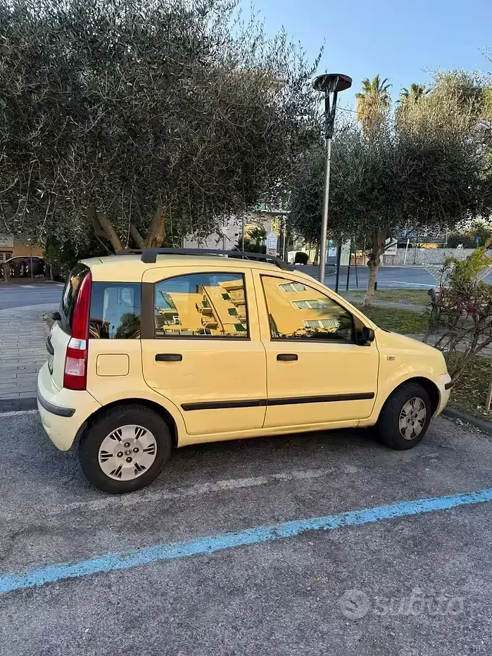 Usata Fiat Panda 60 CV (44 kW) 2007 Giallo Utilitaria