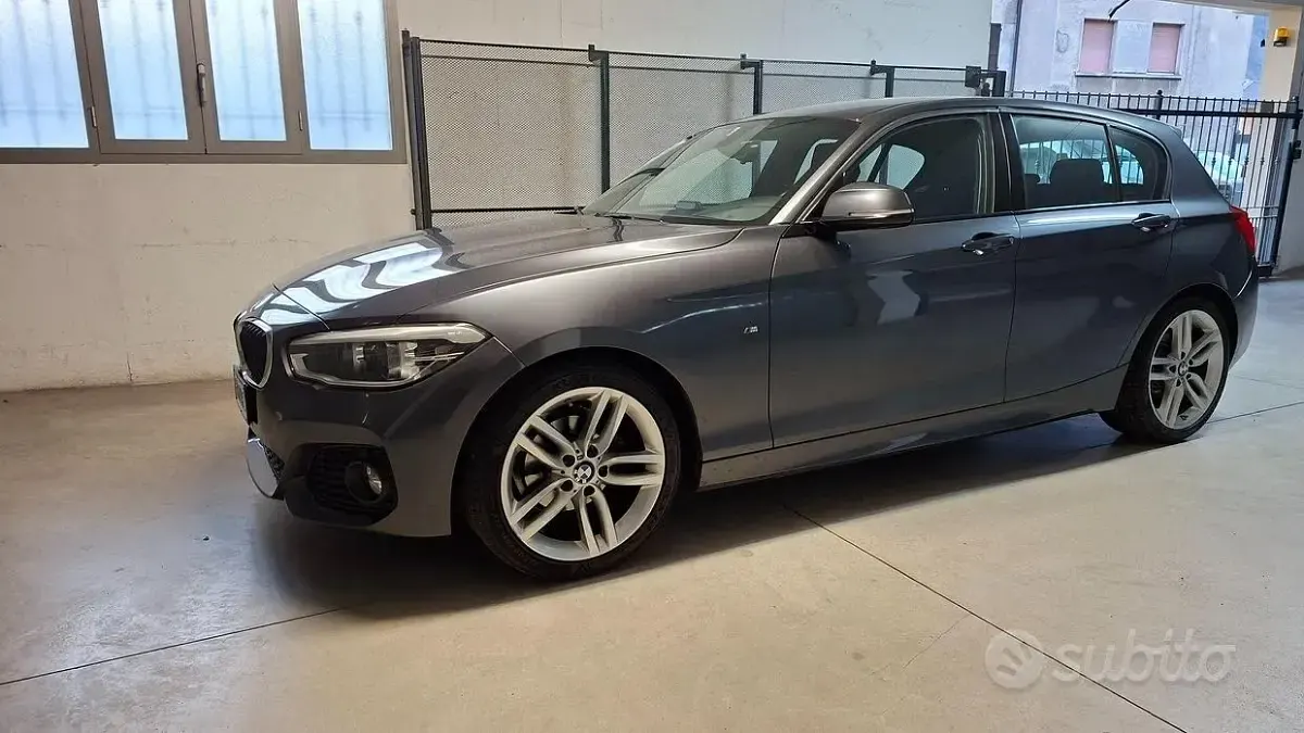 Usata BMW 116 M Sport 116 CV (85 kW) 2017 Grigio Utilitaria