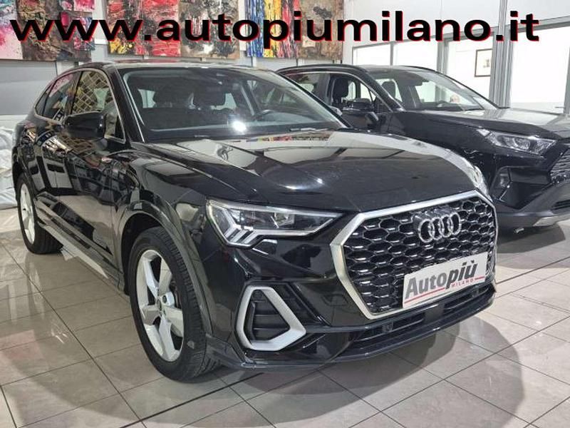 Usata Audi Q3 Sportback S-Line 150 CV (110 kW) 2021 Nero SUV