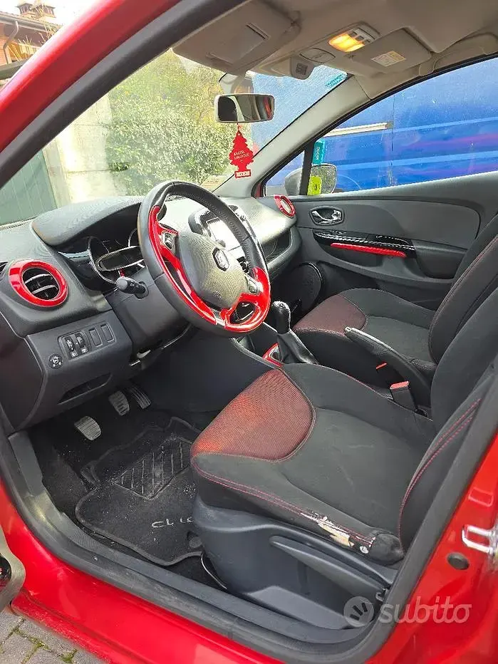 Usata Renault Clio IV 75 CV (55 kW) 2013 Rosso Berlina
